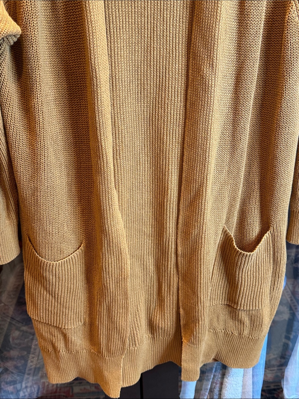 BP Open-Front Ribbed Cardigan - Picture 3 of 6